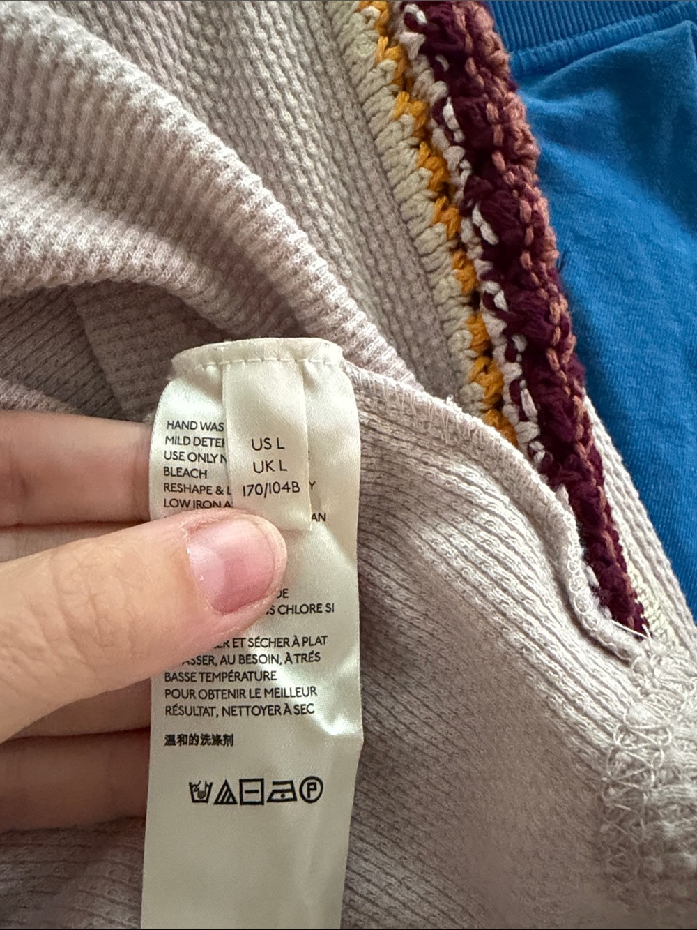 Free People switch it up thermal top size large - Picture 5 of 7